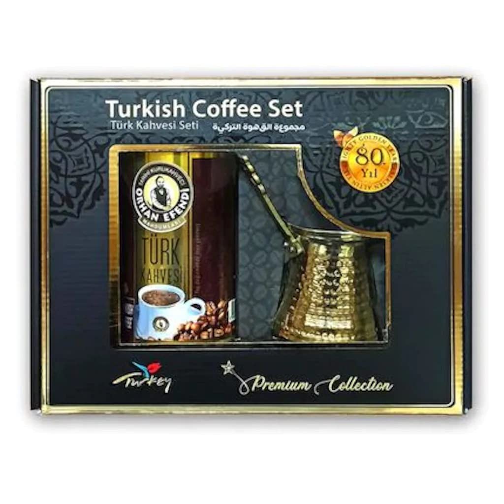 Altıncezve Türk Kahvesi 250 Gr Cezveli Set