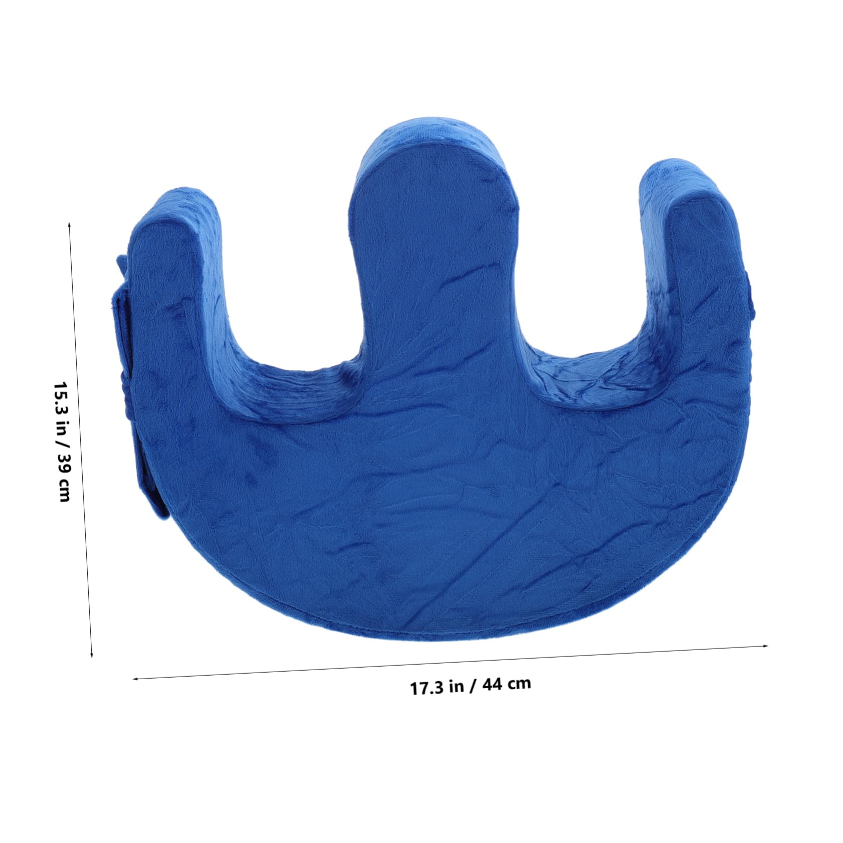 WOFASHPURET Bedridden Patient Turning Cushion with Safety Strap Ergonomic Support Wedge for Elderly Care Removable Machine Washable Durable Design for Convenient Side Turning Aid