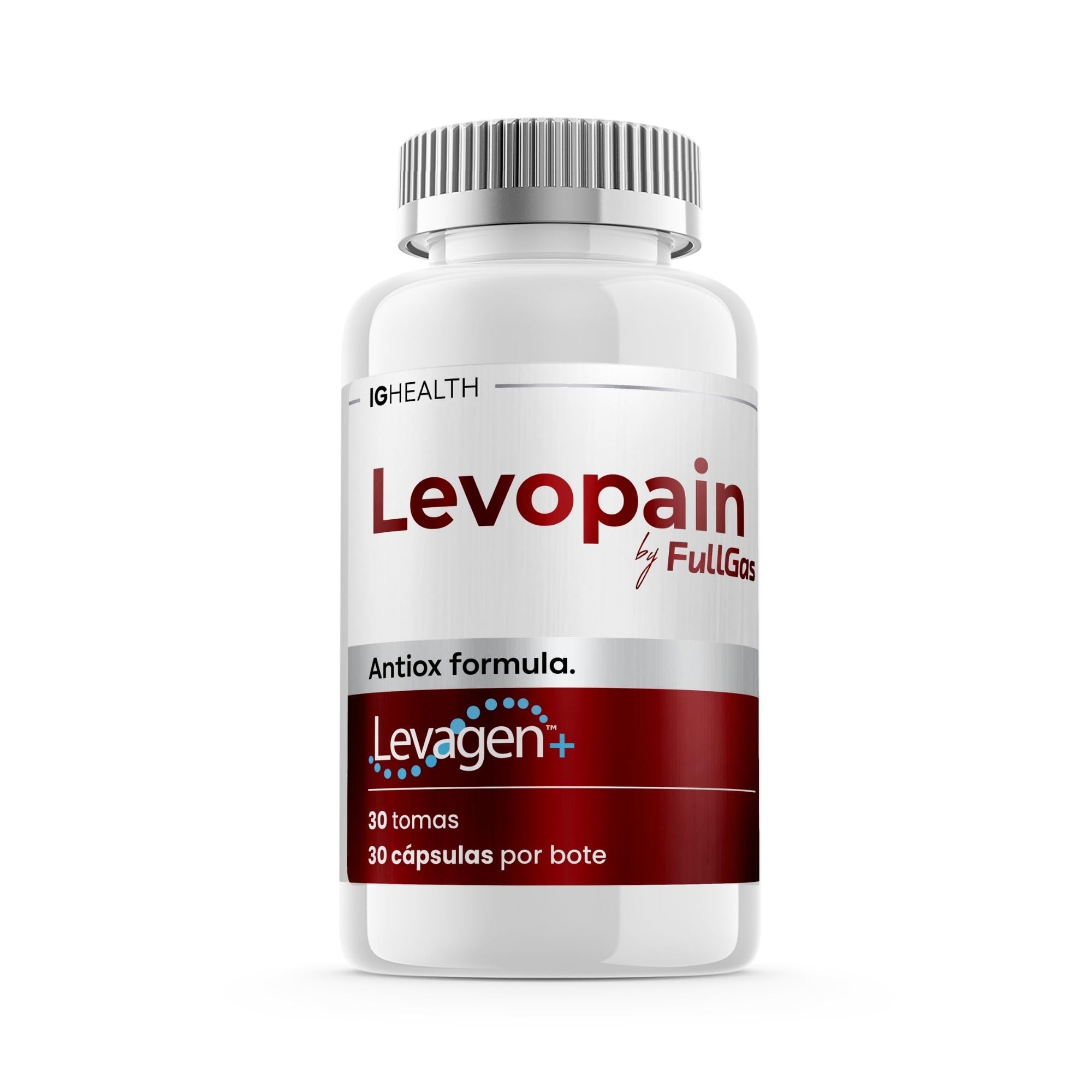 FullGas Levopain | Levagen+ avec antioxydants | 30 capsules