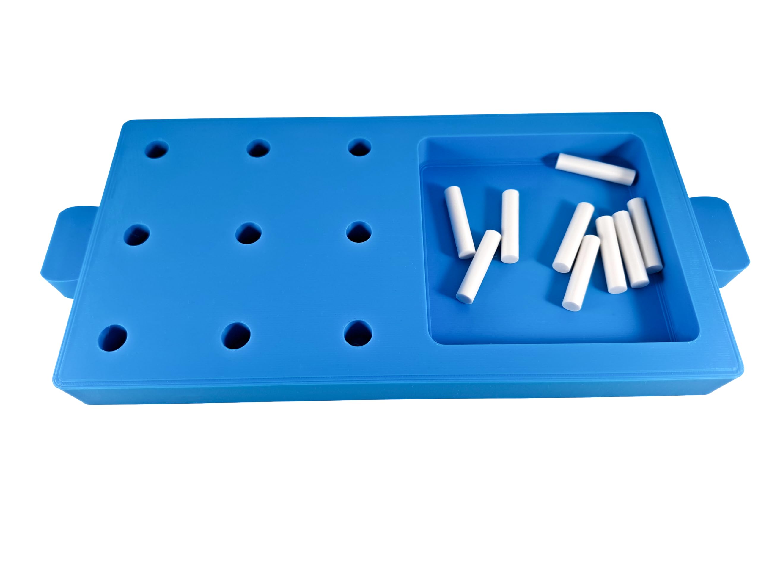 Planche à 9 broches en plastique durable pour ergothérapie, kit de test de 9 trous (9HPT) pour améliorer la dextérité des doigts, test de compétence