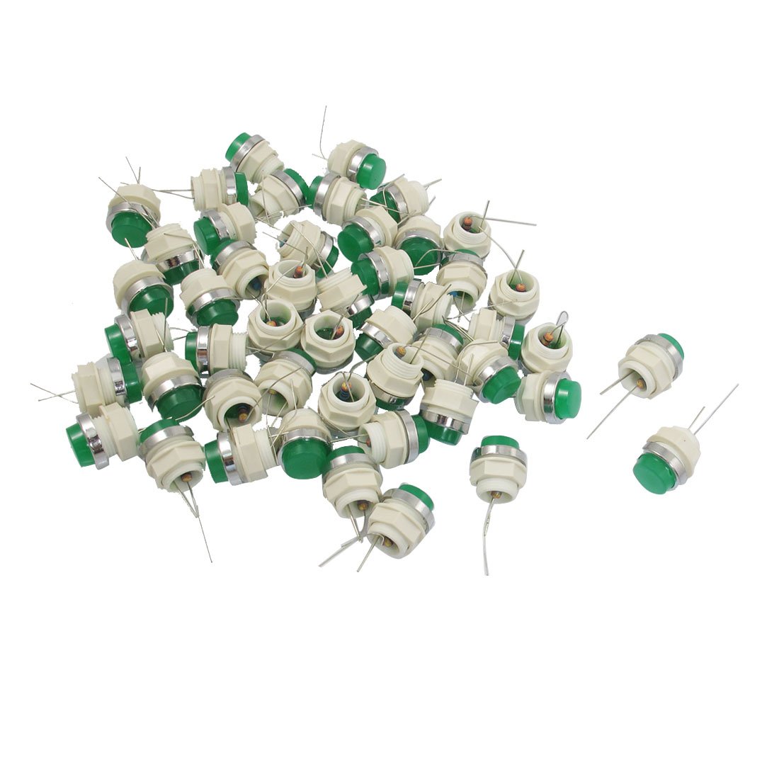 50x DC 6.3V 12mm Red LED Indicator Signal Pilot Light Lamp AD11-12/21 (SN: c6e a3d 5c3 d2f 29a)-image-6