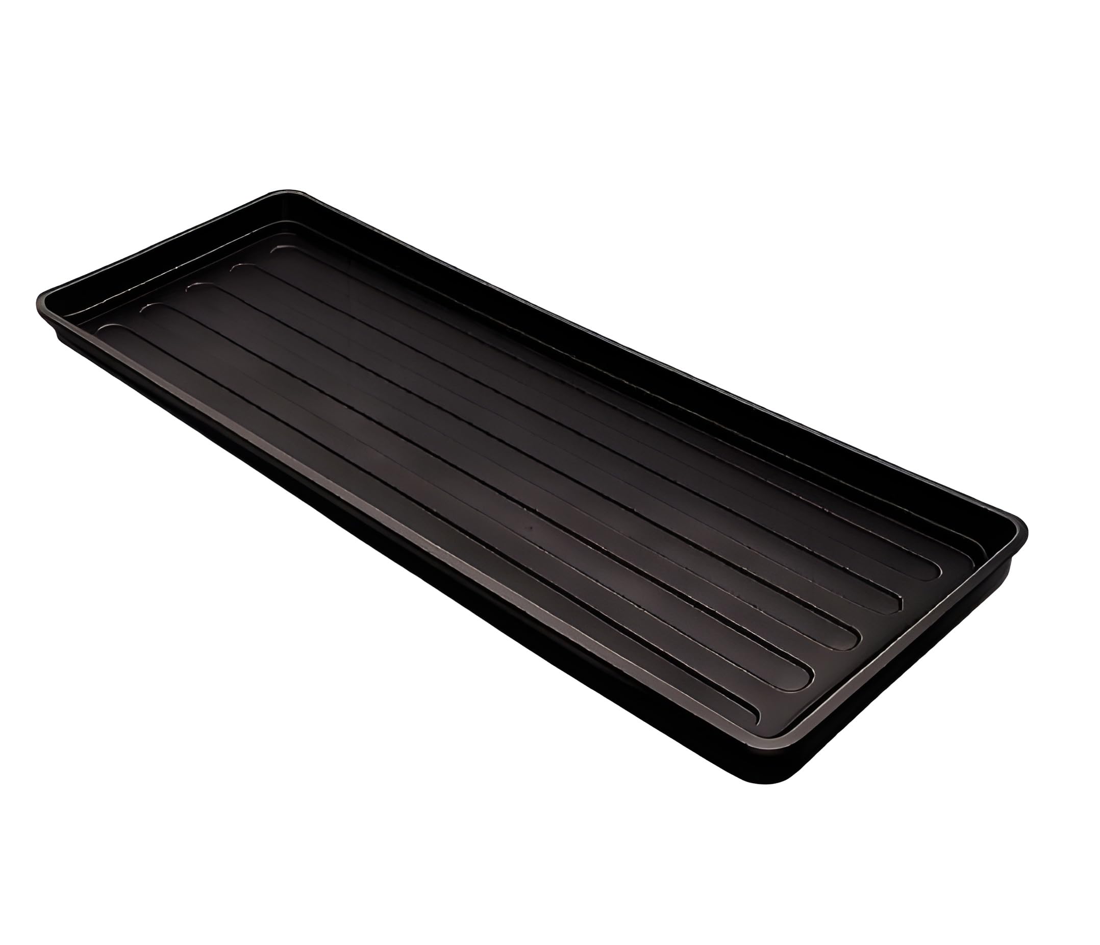 1X Grow Bag Tray Heavy Duty Plant Trays for Seedlings Pots & Grow Bags Waterproof Seed Tray Drip Tray for Indoor & Outdoor Gardening Greenhouse Reusable Growbag Planting 100 x 40 Reusable Tray
