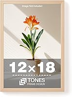 Vista 19 de Portarretratos de madera de 5 x 7 pulgadas, marco de fotos de 5 x 7 pulgadas, mate a acabado de chapa de madera de 4 x 6 pulgadas, color marrón