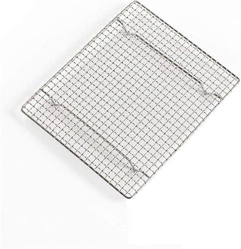 Rejilla de enfriamiento de acero inoxidable 304 versátil para hornear, resistente al calor, a prueba de óxido, parrilla resistente de 9 "* 4.9"