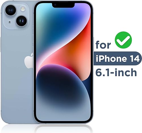 Miniatura 2 de Temdan Funda impermeable para iPhone 14, protector de pantalla de vidrio templado 9H integrado calidad superior (SQ) IP68 bajo el agua militar a