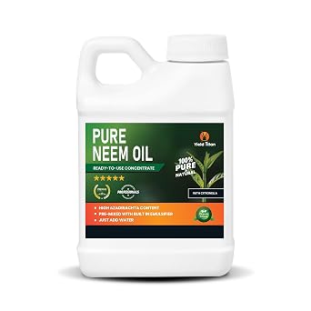 Pure Ready-to-Use Neem Oil Concentrate with Citronella - 100% Pure & Natural, Just add Water 1 Gallon