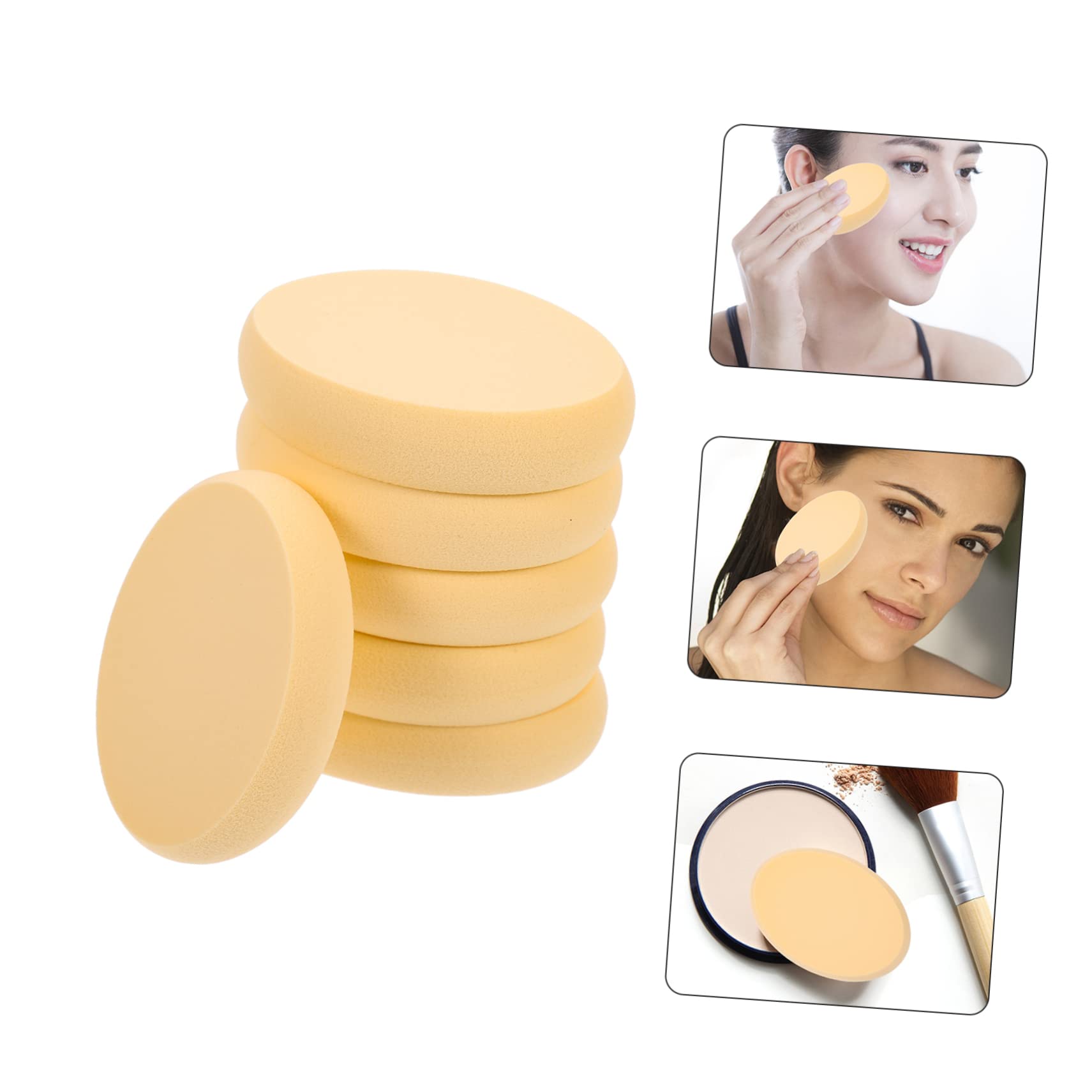 minkissy 30stücke Ovaler Makeup-schwämme Dual-use Gesichtsschwämme Für Foundation Flüssig Und Puder-make-up Hochwertige Waschbare Kosmetik-schwämme Für Hauttypen