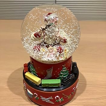 Amazon.co.jp: コカコーラ オルゴール スノードーム クリスマス サンタ