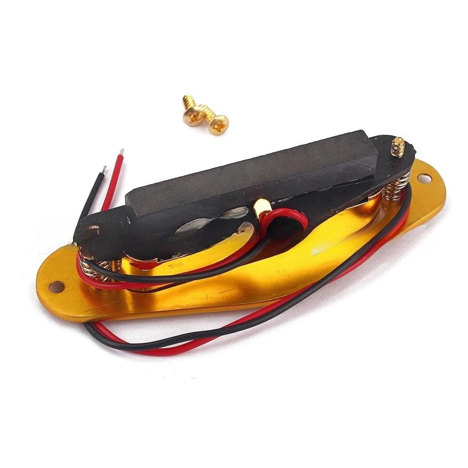 Pastilla De Guitarra Eléctrica Profesional Pastilla De Mástil De Guitarra Chapada En Oro | Pastilla de bobina simple con marco dorado para piezas de guitarra eléctrica TL