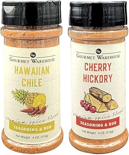 Seasoning & Rub Pack - (1) Cherry Hickory + (1) Hawaiian Chile, 4oz