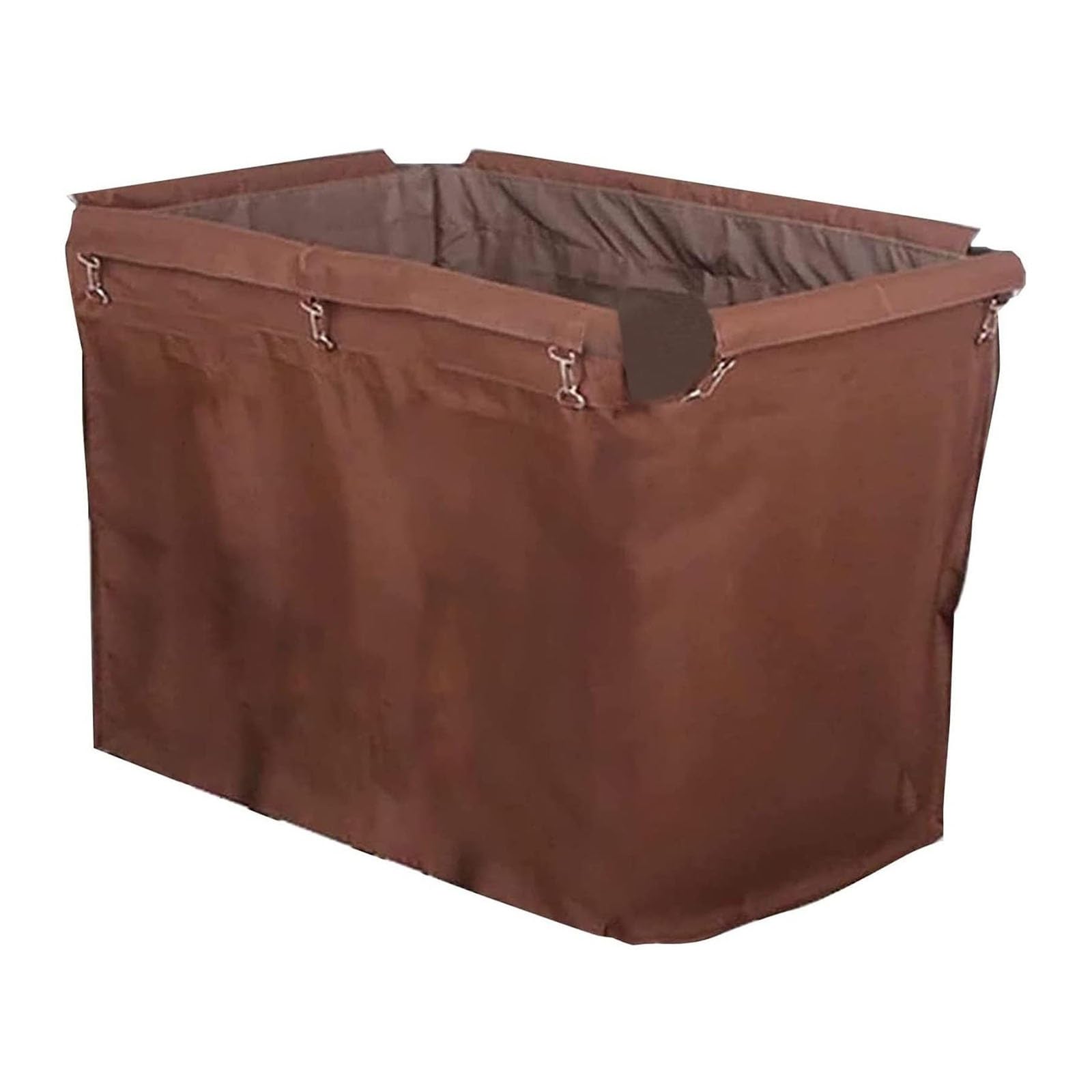 Bolsa impermeable para carrito de lavandería que evita humedades y roturas de ropa sucia