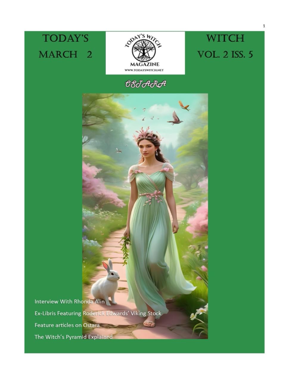 Today's Witch Magazine - March 2025 Volume 2 Issue 5