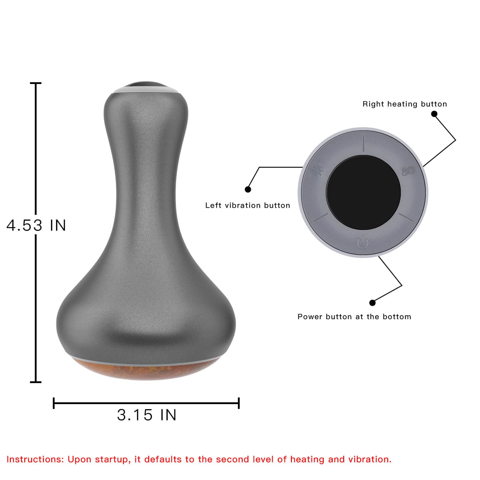Piedras calientes para masaje, piedras calientes masaje muscular con calentador, piedra bian natural inalámbrica, gua sha eléctrica para spa en casa