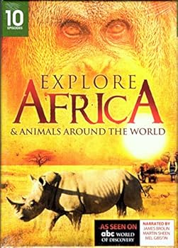 DVD Explore Africa & Animals Around The World Book