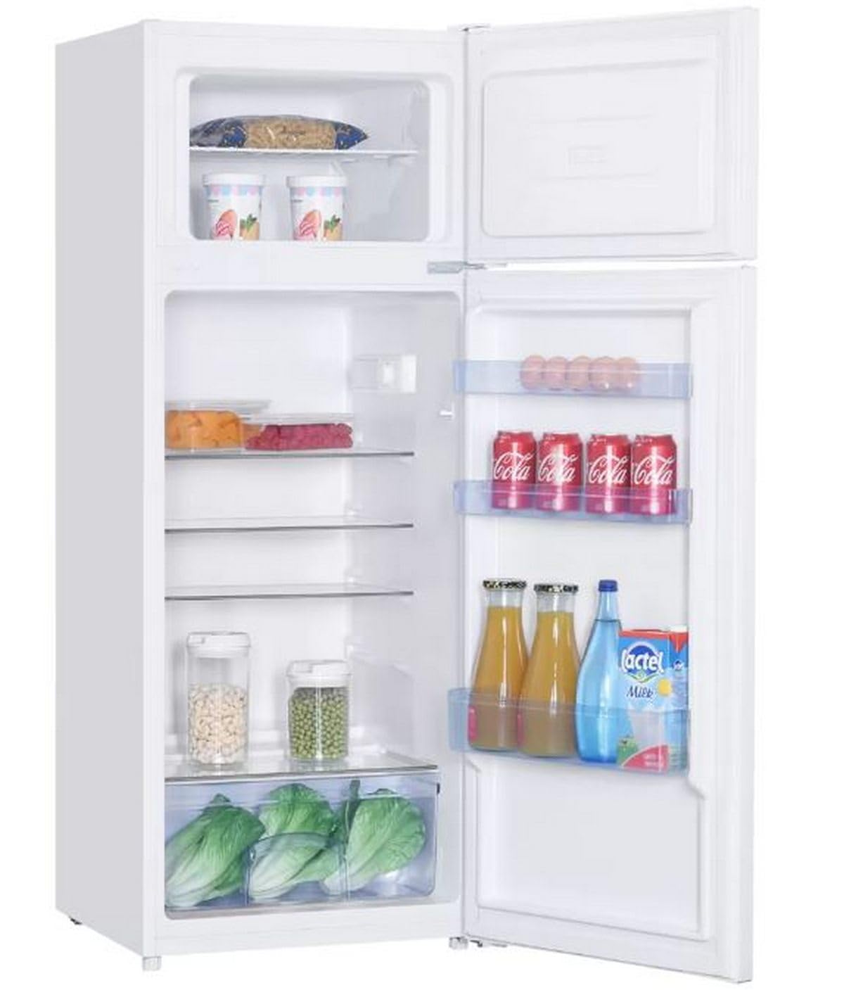 FRIGORIFICO INFINITON FG-248BL BLANCO (Dos Puertas, 205 litros, Alto 143cm, A++, FRESH ZONE, Independiente)
