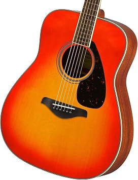 Yamaha FG Series Autumn Burst Acoustic Guitar FG820AB