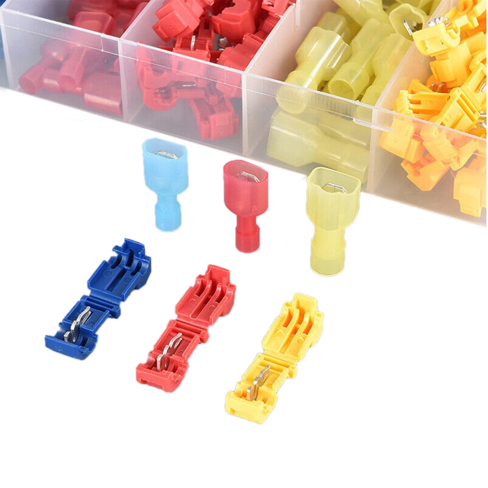 LeHang 120 PCS T-type Break-free Terminal Fast Wiring Clamp Set Quick Connection