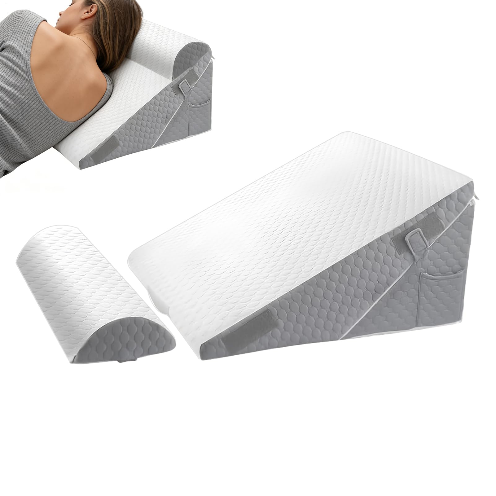 Coussin de couchage ergonomique réglable pour lire au lit à la maison