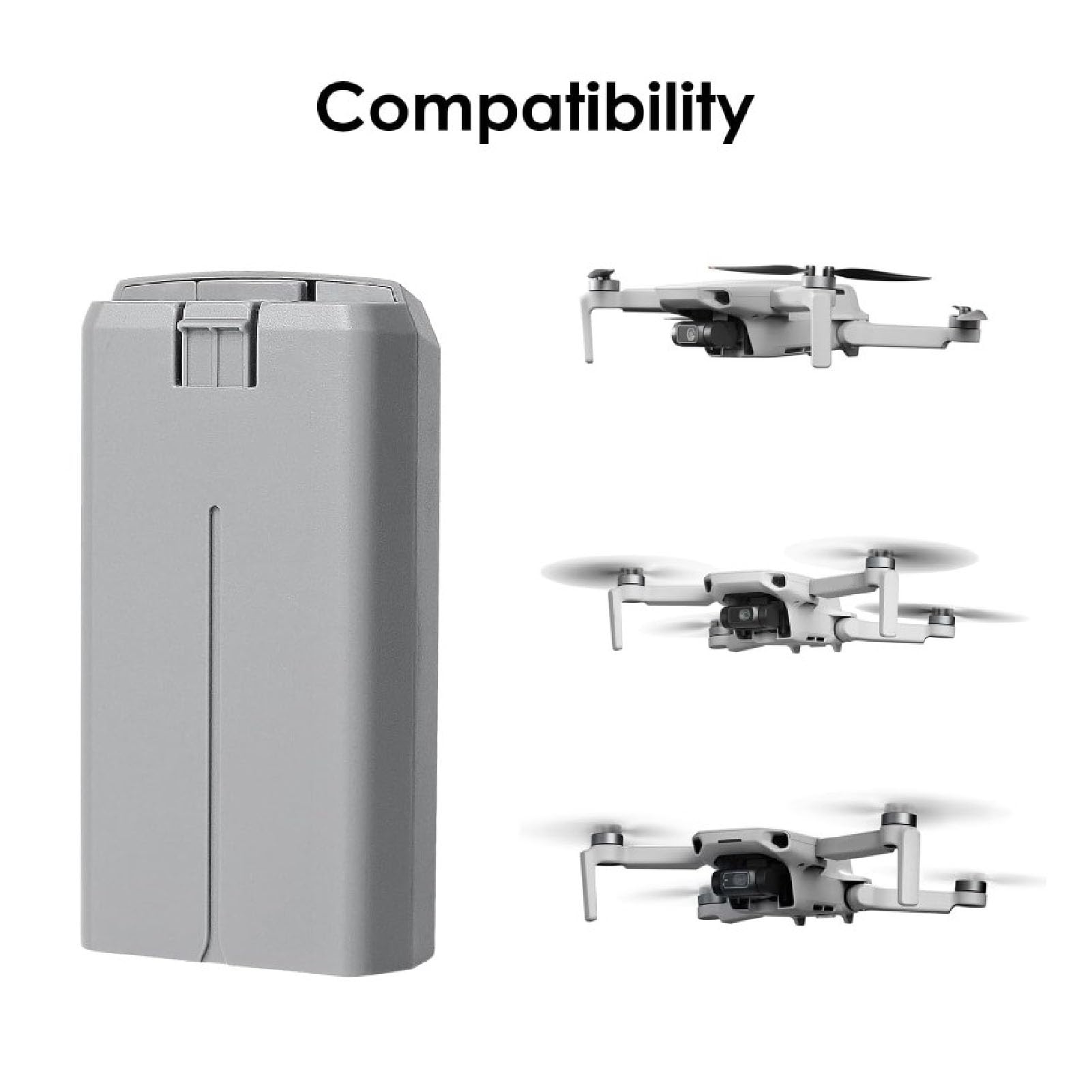 Batterie Mini 2 SE Smart Flight 2400 mAh Carica Veloce - Dettaglio