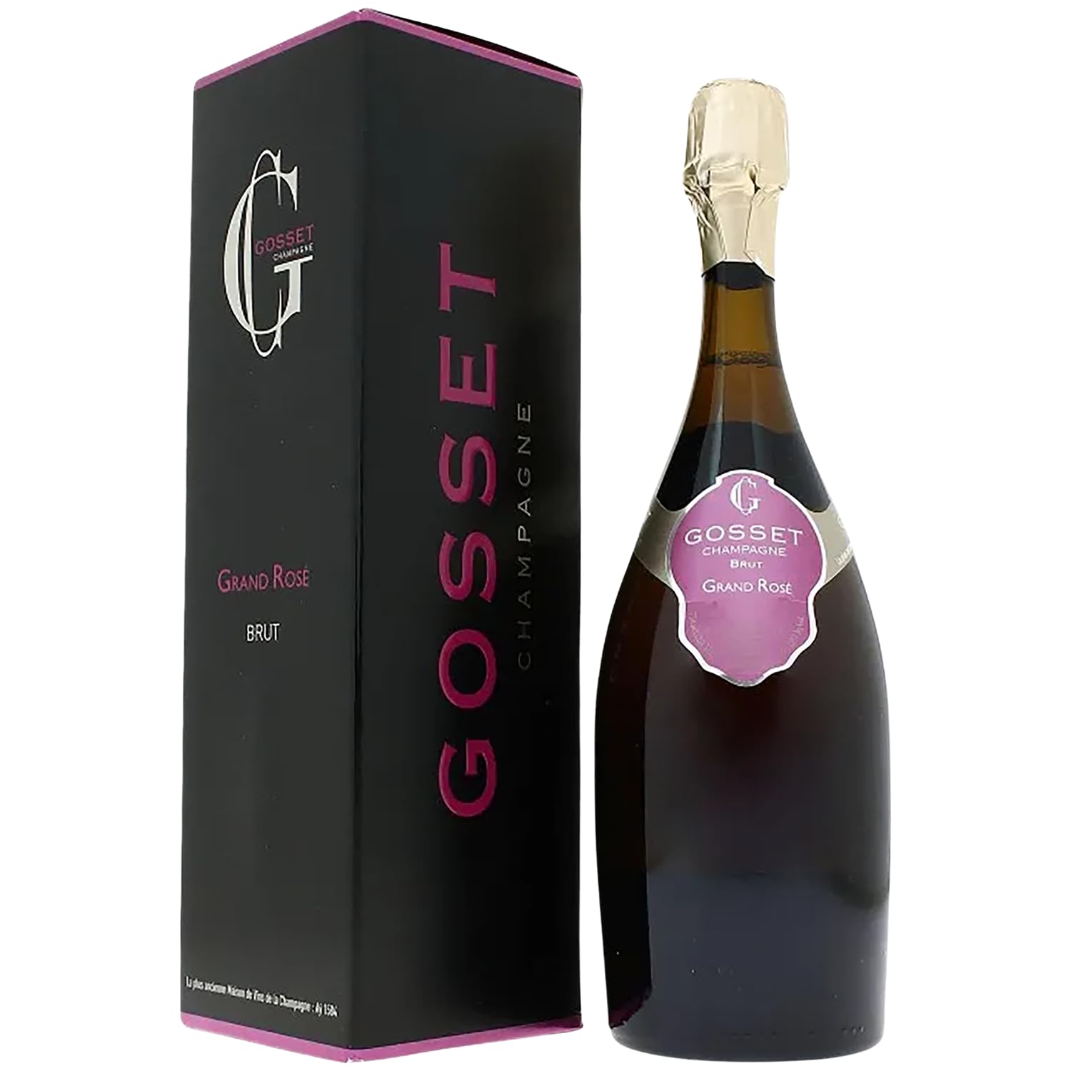 Champagne Grand Rosé ETUI - Rosé - Champagne Gosset (75cl)