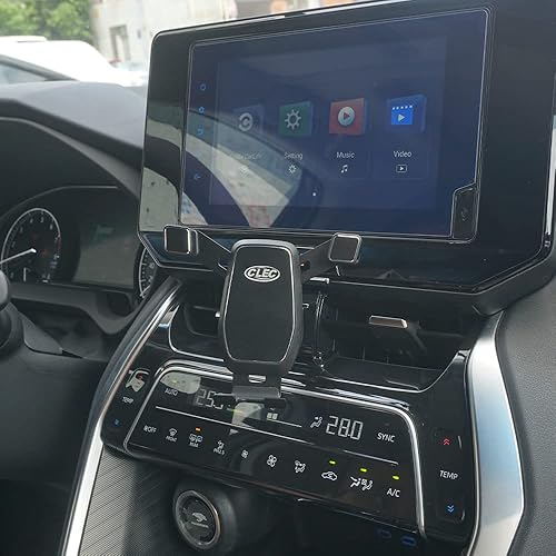 Beerte - Soporte de teléfono para automóvil para Toyota Venza, soporte de teléfono con ventilación de aire para Toyota Venza 2020-2023, soporte de