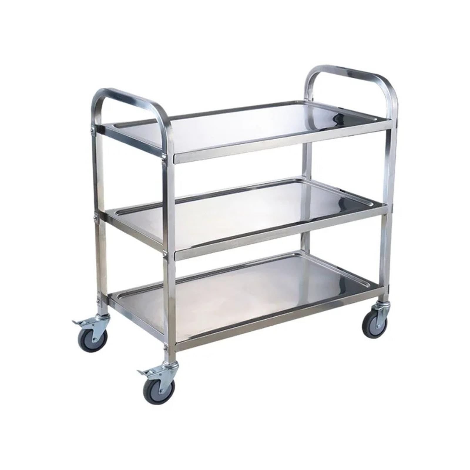Carrello in acciaio inox Carrello da pranzo mobile