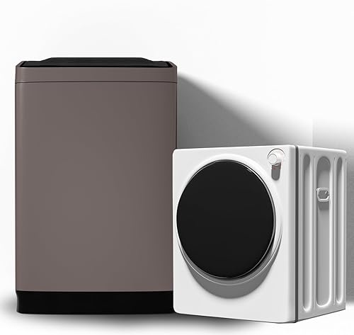 Juego combinado de lavadora y secadora, lavadora completamente automática de 17.6 libras con 10 programas de lavado y secadora de ropa portátil de