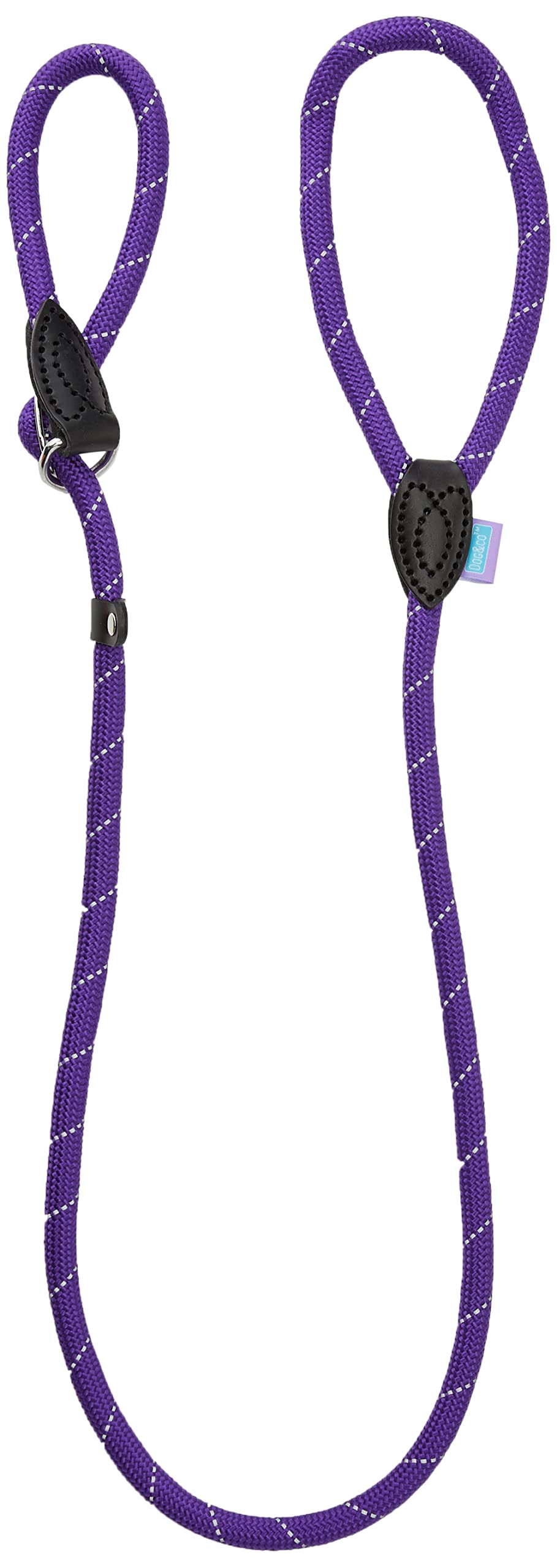 Laisse lasso en corde empêche la fuite chien Dog & Co Mountain violette 150cm