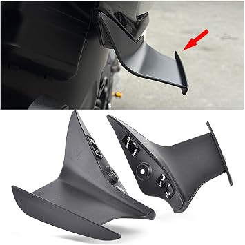 Motorcycle Front Spoiler For MT-09 SP 2024-2026 Motorcycle Fairing Winglet Fixed Wind Wing Accessories Fairing Winglet