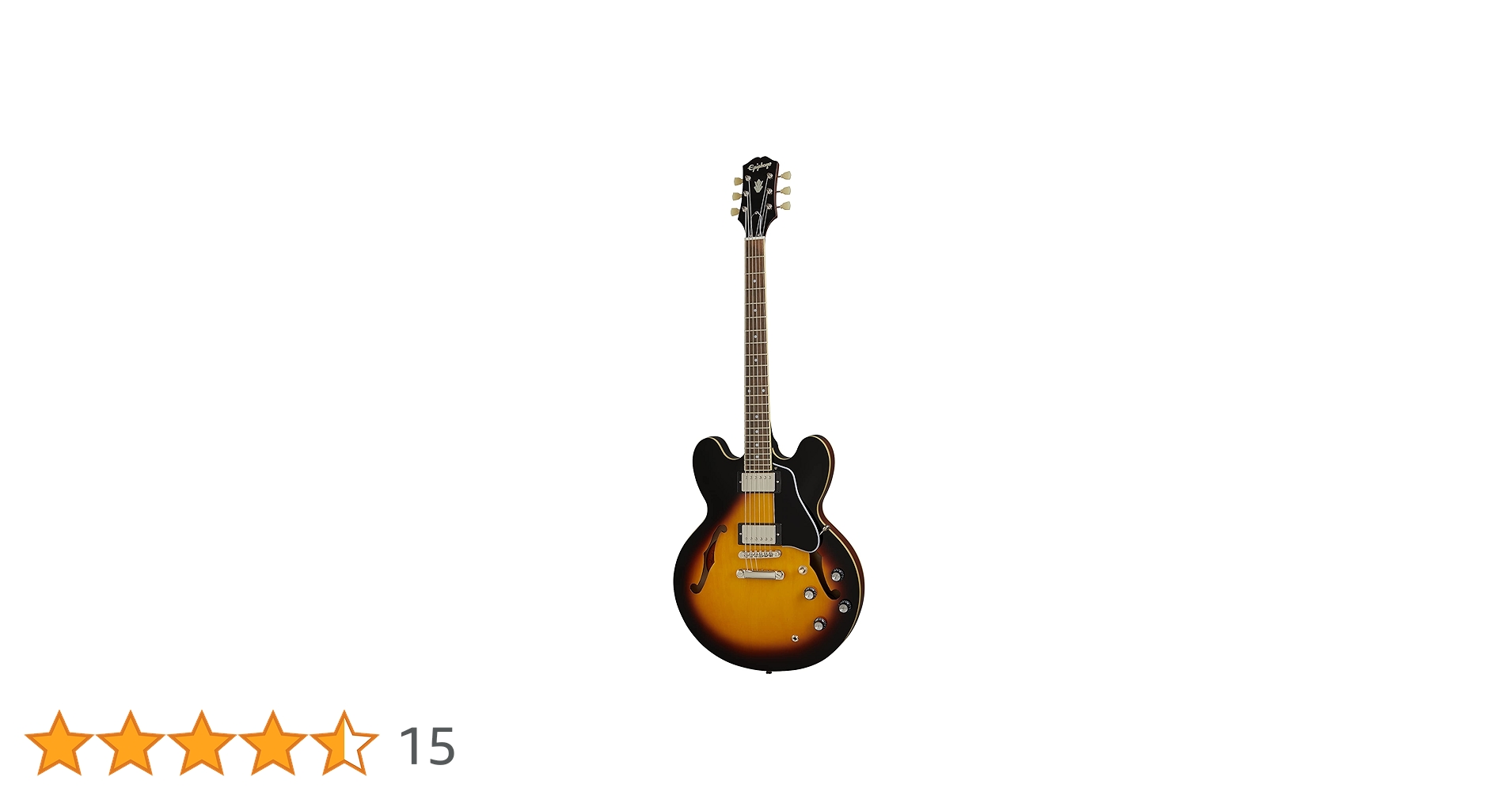 Amazon | Epiphone ES-335 Vintage Sunburst セミアコギター ES