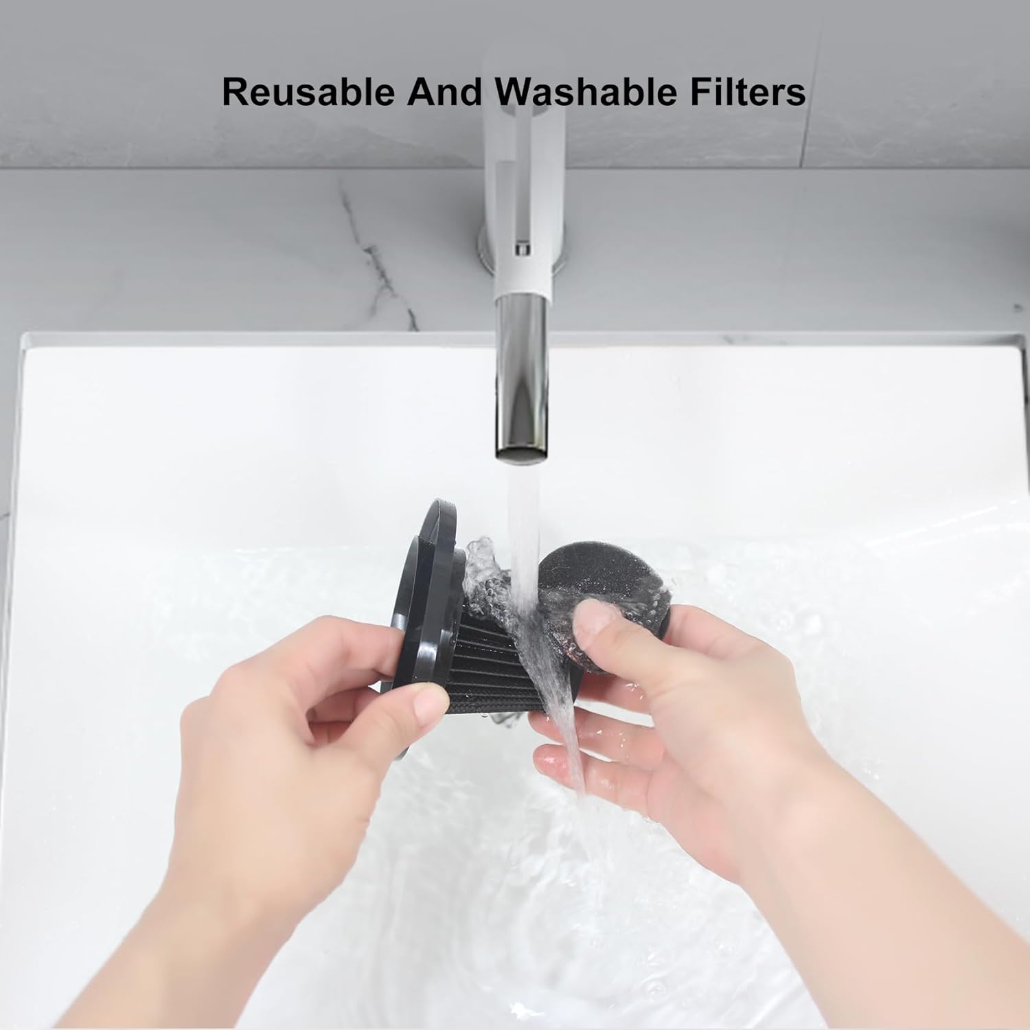 Replacement Filter for Black Decker EV1416 3-in-1 Lightweight Corded Upright and Handheld Multi-Surface Vacuum - Image 4