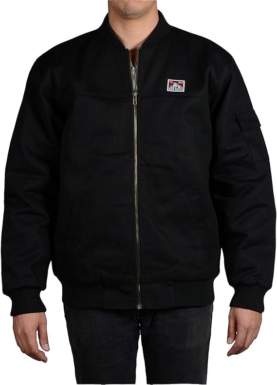 Ben Davis Men's Quilted Lined Bomber Jacket at Amazon Men’s Clothing store