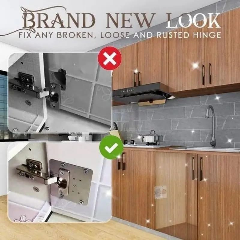 Bearing Door Hinges Weldable Barrel Hinges Hinge Repair Plate Cabinet Furniture Drawer Table Stainless Steel Household Hardware Hinge Fixing Plate