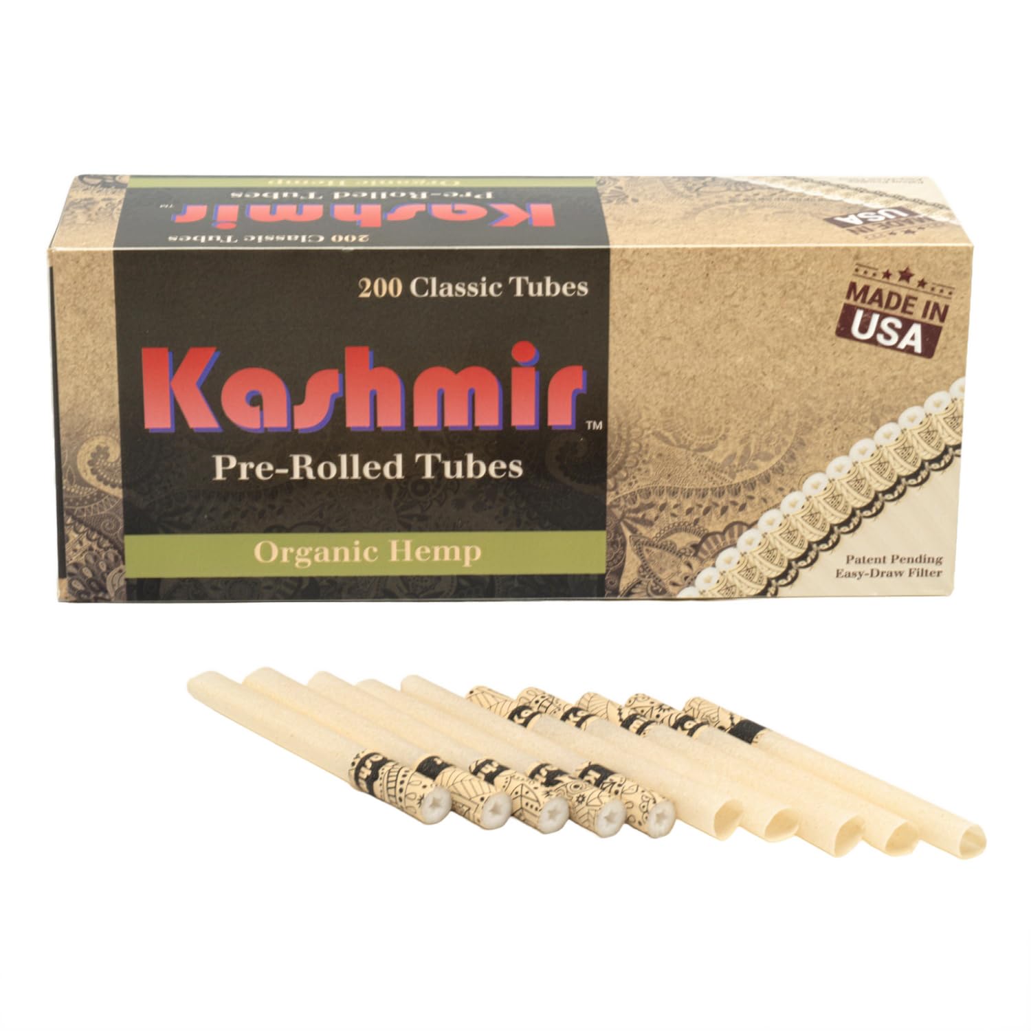 where to buy cigarette tubes Amazon.com: Kashmir Cigarette Tubes King Size Organic 200 Count Box – 84mm  Natural Paper Tubes with Filters – Empty Cigarette Tubes Compatible with  Injector Machines – Made in USA : Health & Household