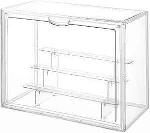 Amazon.com: Clear Acrylic Display Case with Magnetic Lid, 4-Tier ...