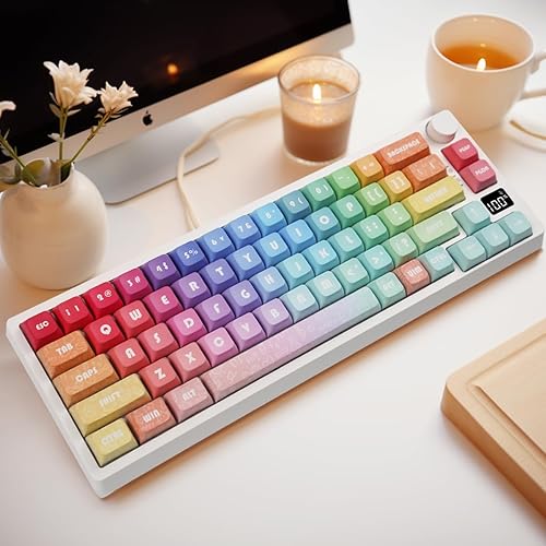 Miniatura 5 de PBT Material XDA Keycap Dye Sublimation Teclas mecánicas universales compatibles con interruptores Cherry MX, Gateron, Kailh TTC JWK y clones