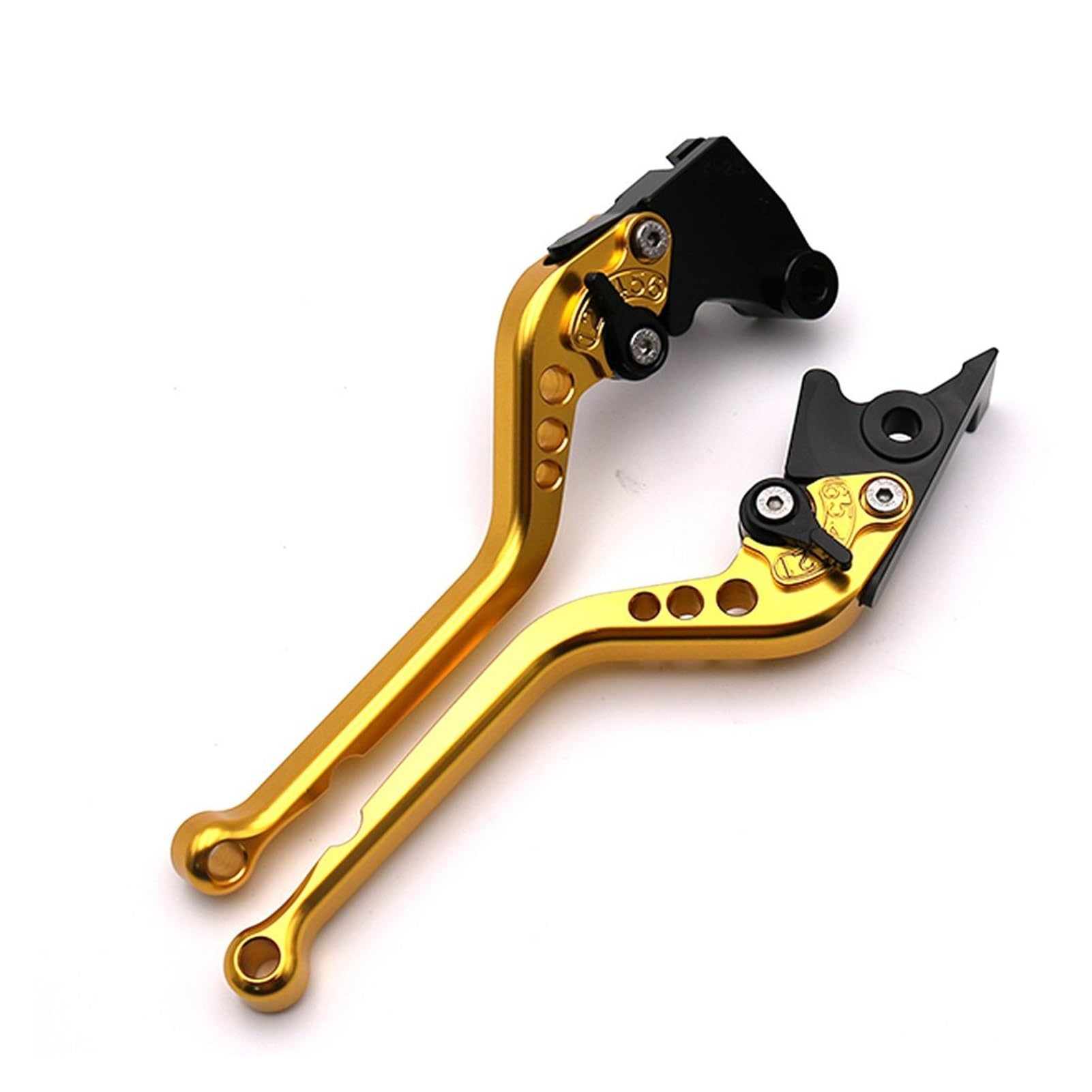 Gangcxv 4 Motorcycle Handlebar Brake Lever Short/Long Brake Clutch Levers For Mt07 For Mt09 For Fz1 For Fz6r For Fz8 For Xj6 For Fz6 For Xsr700 For Xsr900 Xsr(4)