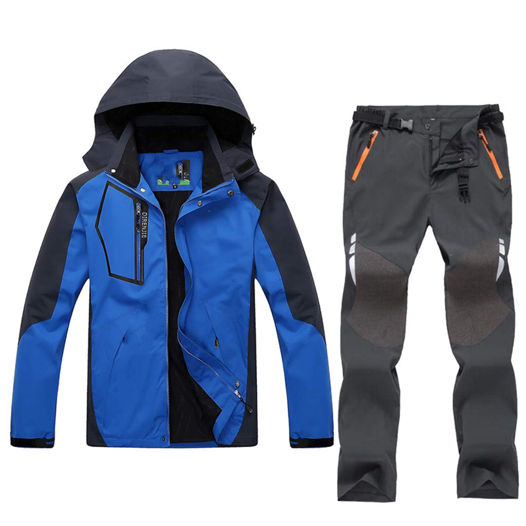 Ropa de Pesca Pantalones de Secado rápido al Aire Libre Traje de Pesca para Hombres Chaqueta de Pesca con protección Solar Transpirable 39 XL