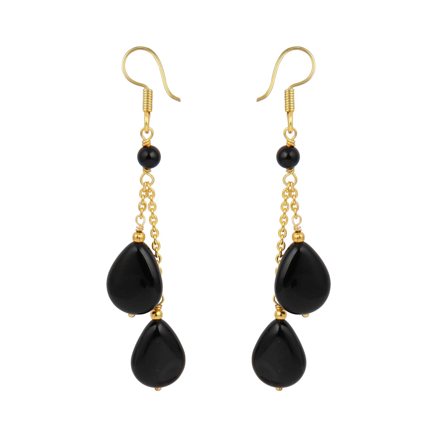 See full amazon price history chart for Pearlz Gallery Black Agate, Onyx Gemstone Drop & Dangler Earrings For Girls & Women Pearlz Gallery Black Agate, Onyx Gemstone Drop & Dangler Earrings For Girls & Women (B07QQ2D1QS) Amazon Price History, Amazon Price Tracker