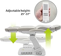 Vista 5 de SKINACT Mesa de tratamiento de spa médico eléctrico Palma (Taupe)