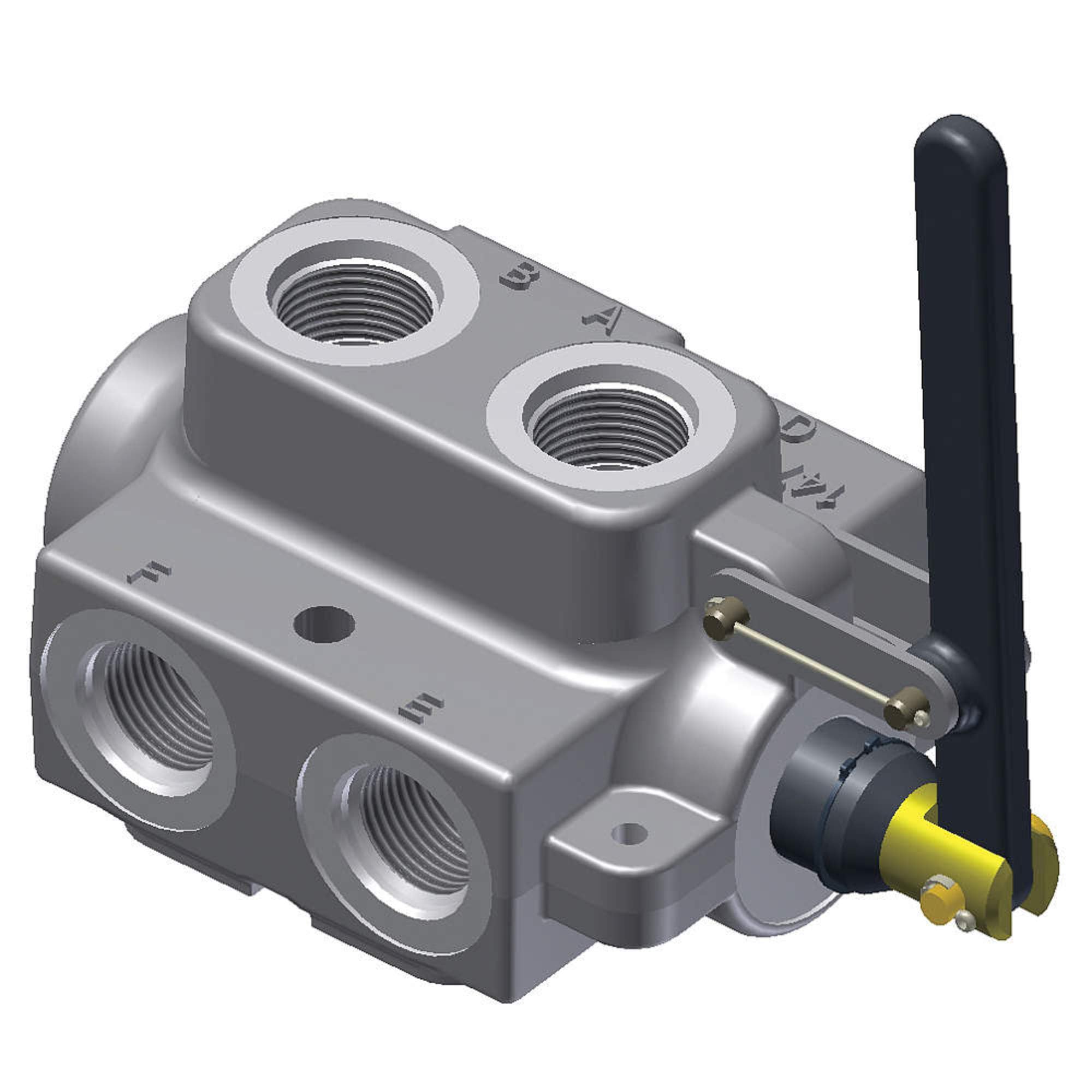 Parker Greesen Hydraulic Selector Valve, 2 Position, 6 Way