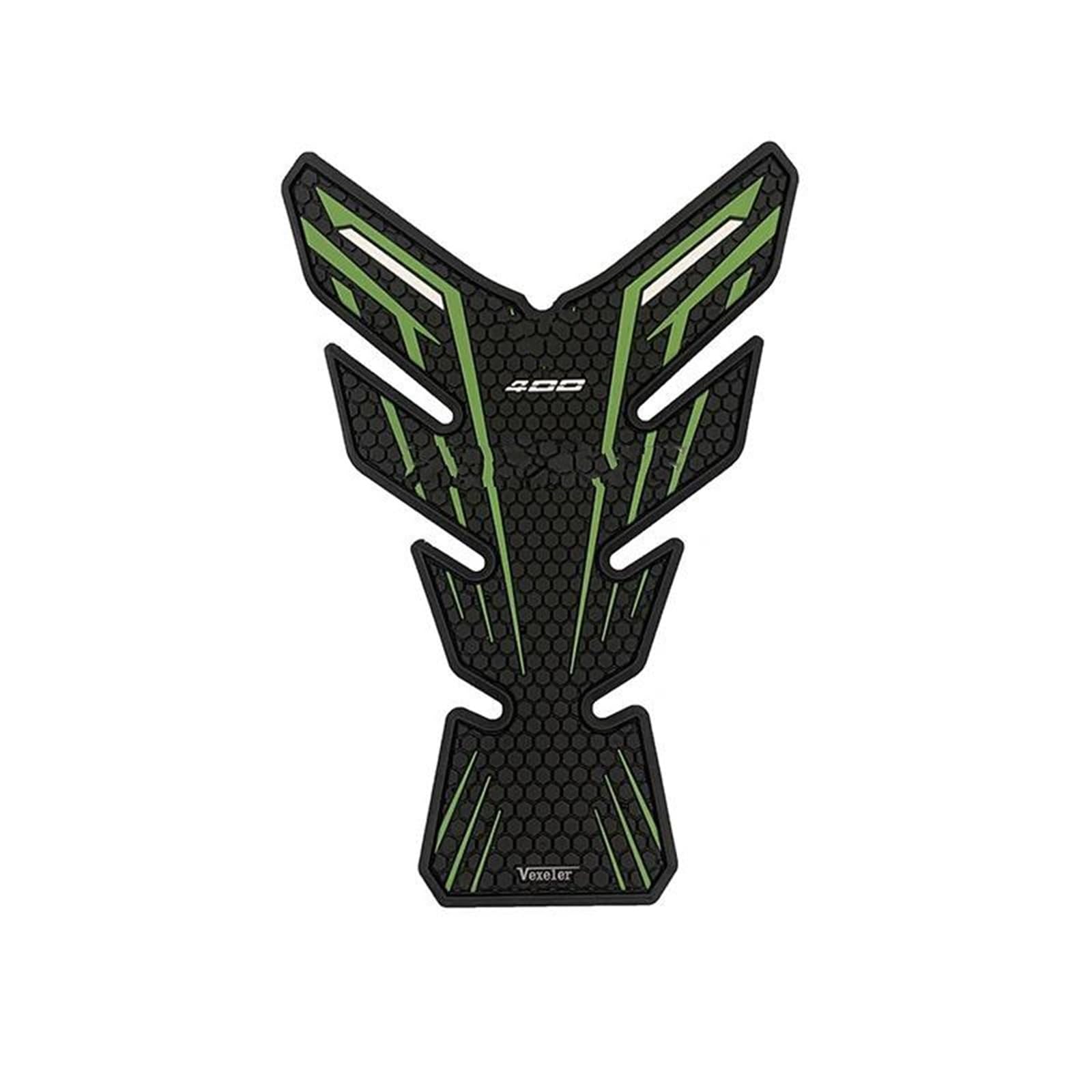 Motorcycle Tank Pad Sticker Decal Gas Fuel Knee Grip Traction Side for Kawasaki for NINJA400 for Z400 2018-2022 Tank Sticker(Color7)