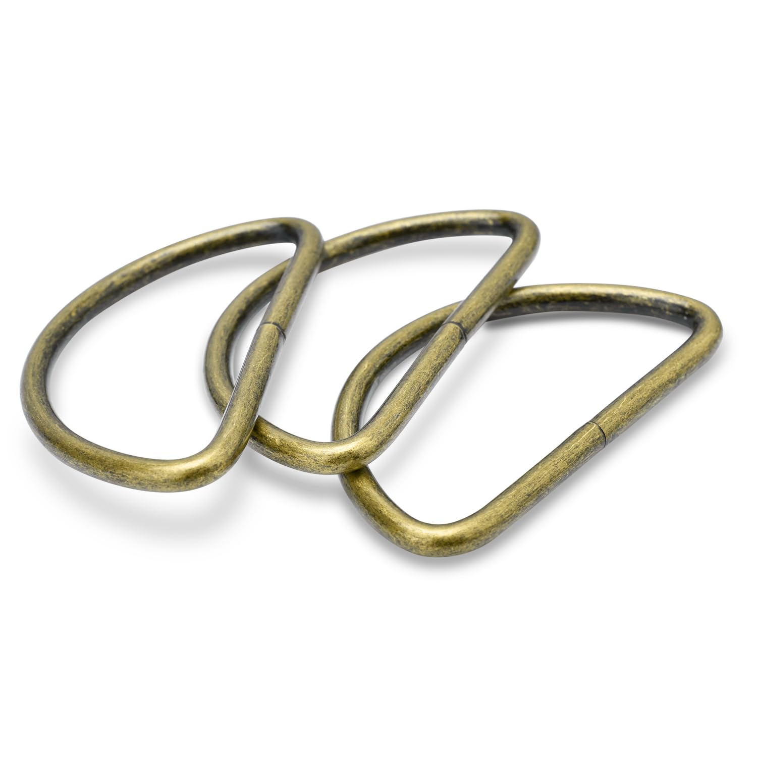 D Ring Buckles - 100 Pack for Crafts & Bags -15