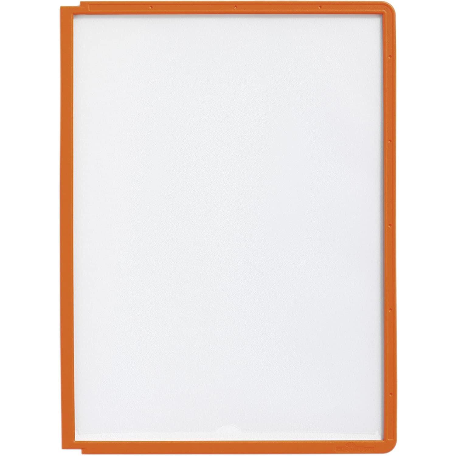 DURABLE Hunke & Jochheim Sherpa Panel Display Panel A4 Polypropylene A4 Orange