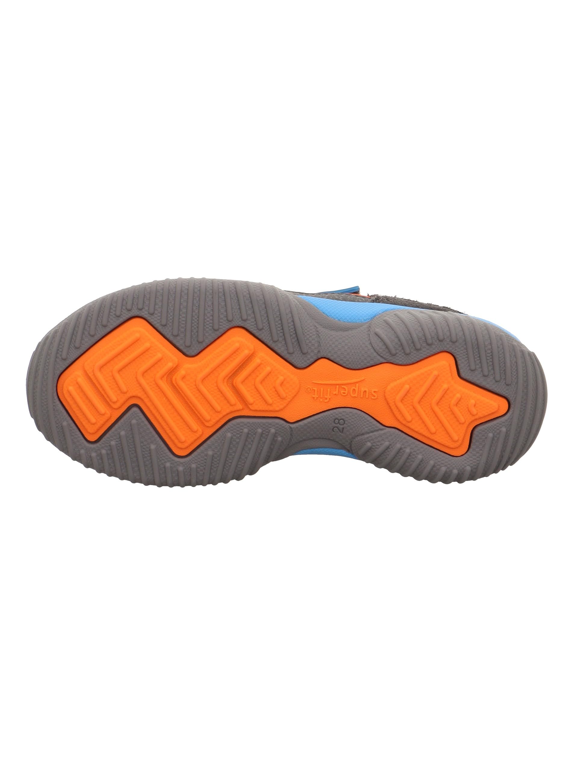 Superfit Storm Jungen GRAU/ORANGE 2000 Sneaker, 31 EU