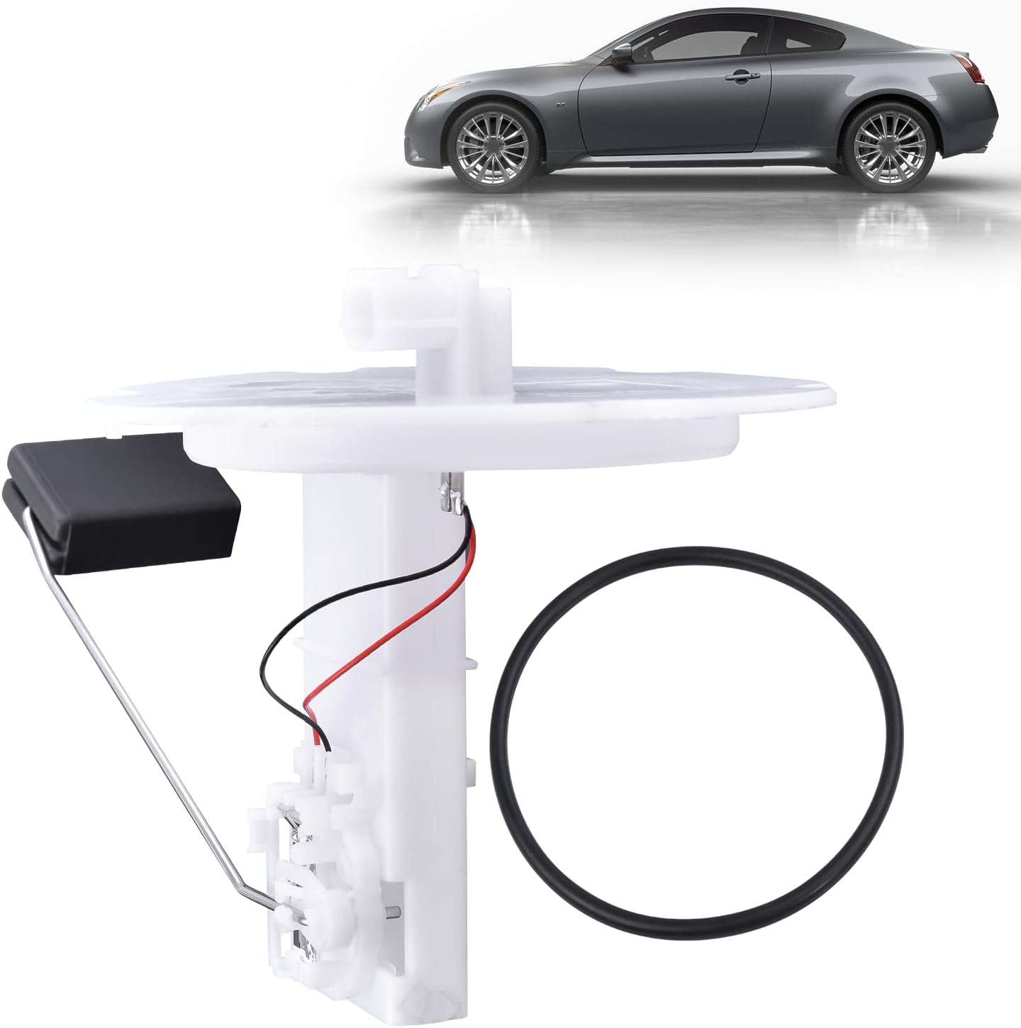 25060-1NC0C Fuel Tank Sending Unit Level Sensor Fits for Infiniti M35-M45 G37 Sedan Q60 Q40 G37 Coupe/Convertible, Replace 250601NC0C 25060EJ80A 250601NC0A