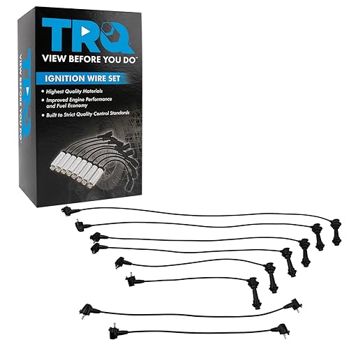 Miniatura 359 de TRQ Juego de cables de bujía de encendido del motor para Ford F250 F350 Super Duty V8 6.2L nuevo