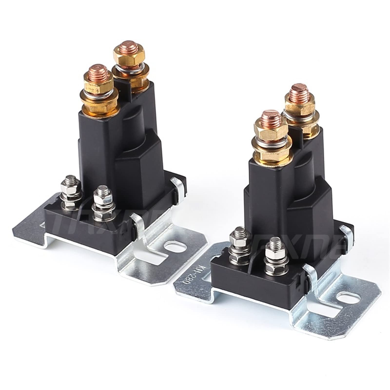 AQHYEBNSR High Current Relay 500A 12V/24V Dual Battery Start Large Car Power Switch,Starting,Auto Contactor
