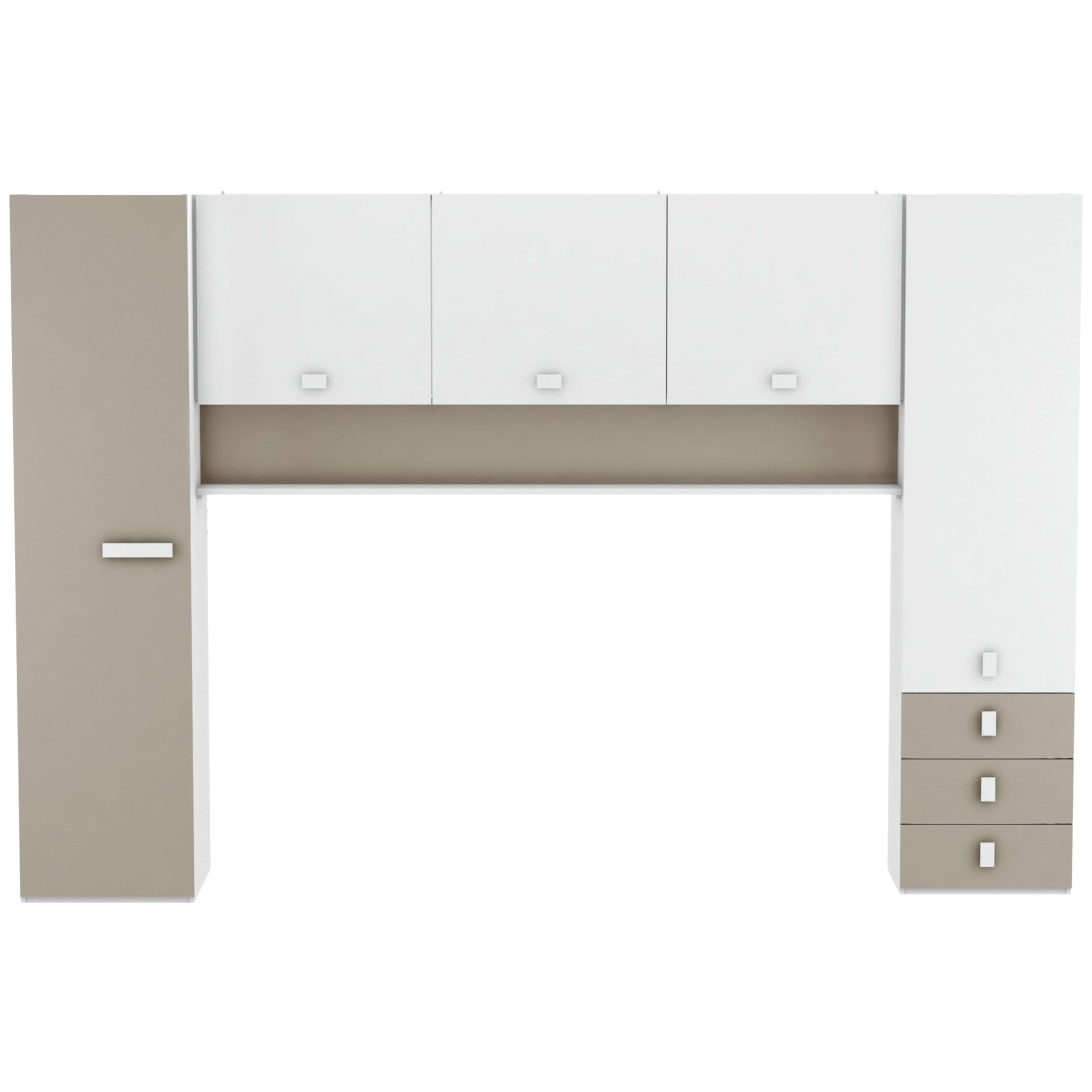 Armario Juvenil Puente Tidy Habitación Infantil 304x203cm