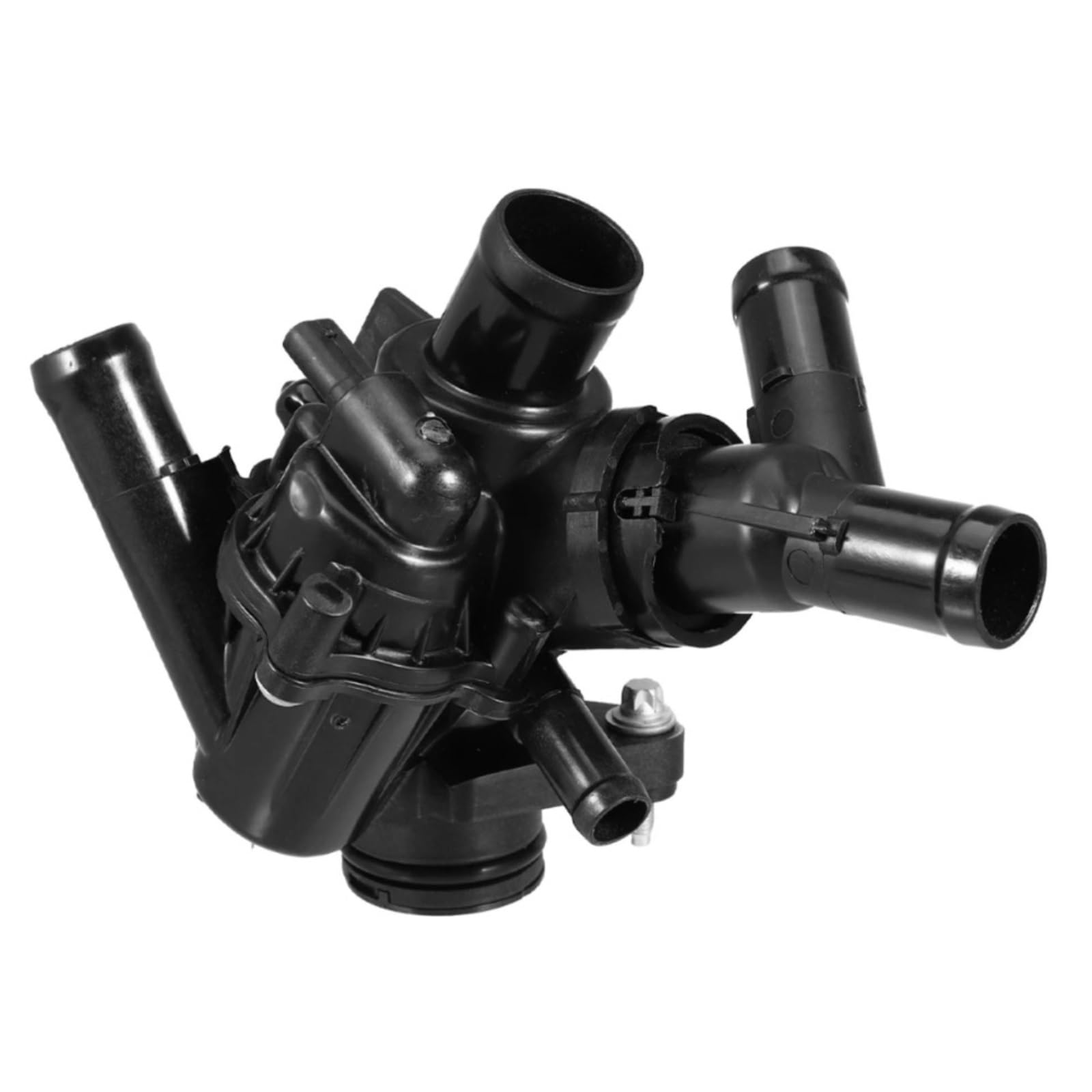 Engine Thermostat Assembly Compatible With Benz For GLA45 For AMG For GLA250 2015-2016 2702000315 A2702000315 Coolant Flow Control Thermostat Housing Assembly